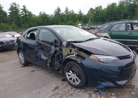 2017 Toyota Corolla Le из США, поврежденный, VIN 2T1BURHE2HC888723